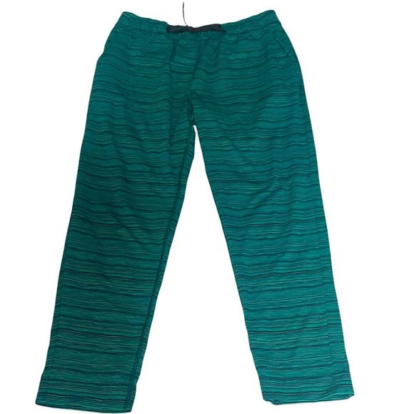 lululemon Jet Crops Slim *Luxtreme Size 6 in Cyber Jungle Hero Blue - Picture 1 of 6